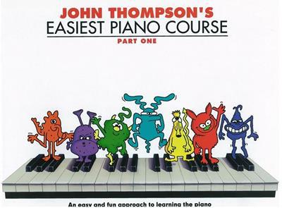EASIEST PIANO COURSE - ΤΕΥΧΟΣ ΠΡΩΤΟ -- JOHN THOMPSON (ΑΓΓΛΙΚΗ ΕΚΔΟΣΗ)