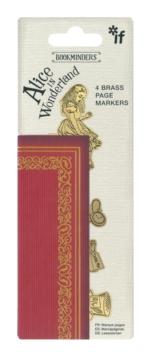 BOOKMINDERS PAGE MARKERS - ALICE IN WONDERLAND