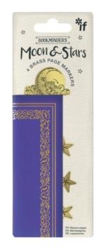 BOOKMINDERS PAGE MARKERS - MOON & STARS