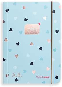 MATILDA MOO PEPPERMINT PAGE-A-DAY A6 FLEX DIARY 2025