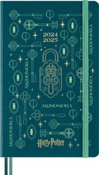 MOLESKINE LTD. ED. HARRY POTTER 2025 18-MONTH WEEKLY LARGE HARDCOVER NOTEBOOK: ALOHOMORA