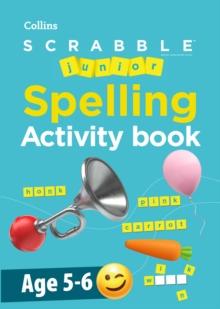 SCRABBLE™ JUNIOR SPELLING ACTIVITY BOOK AGE 5-6