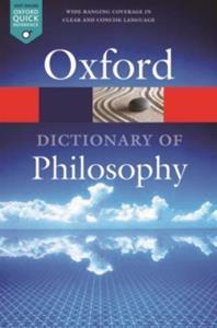 OXFORD DICTIONARY OF PHILOSOPHY