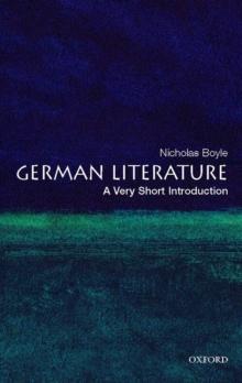 GERMAN LITERATURE : A VERY SHORT INTRODUCTION
