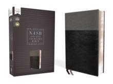 NASB, THINLINE BIBLE, LEATHERSOFT, BLACK, RED LETTER, 1995 TEXT, COMFORT PRINT