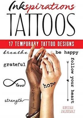 INKSPIRATIONS: 17 TEMPORARY TATTOO DESIGNS