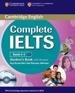 COMPLETE IELTS B1 STUDENT'S BOOK WITH ANSWERS ( PLUS CD-ROM) (BAND 4-5)