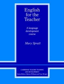 ENGLISH FOR THE TEACHER