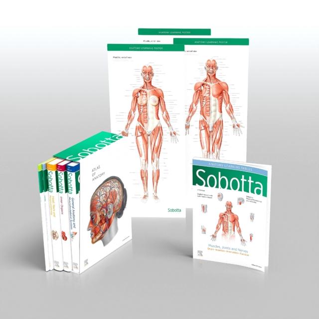 SOBOTTA ATLAS OF ANATOMY, PACKAGE, 17TH ED., ENGLISH/LATIN