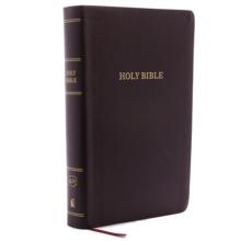 KJV HOLY BIBLE: PERSONAL SIZE GIANT PRINT WITH 43,000 CROSS REFERENCES, BURGUNDY BONDED LEATHER, RED LETTER, COMFORT PRINT: KING JAMES VERSION