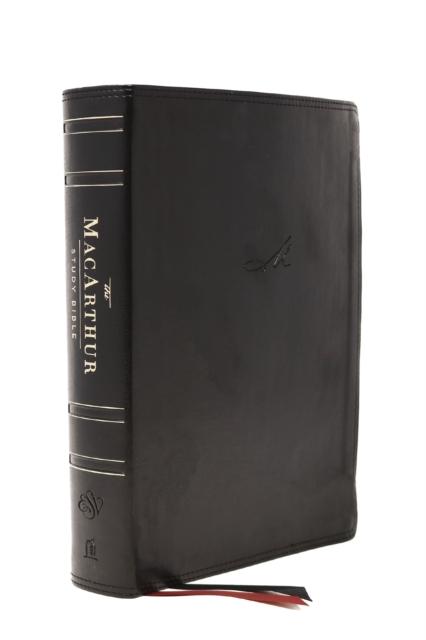 ESV, MACARTHUR STUDY BIBLE, 2ND EDITION, LEATHERSOFT, BLACK
