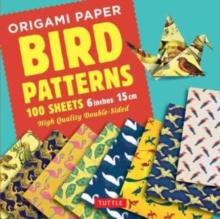 ORIGAMI PAPER 100 SHEETS BIRD PATTERNS 6 (15 CM)