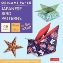 ORIGAMI PAPER - JAPANESE BIRD PATTERNS - 8 1/4 - 48 SHEETS