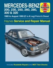 MERCEDES-BENZ 124 SERIES PETROL & DIESEL (85 - AUG 93) HAYNES REPAIR MANUAL