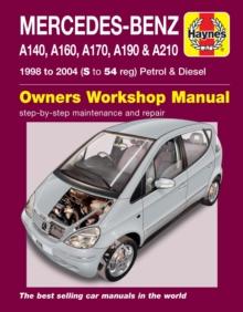 MERCEDES-BENZ A-CLASS PETROL & DIESEL (98 - 04) HAYNES REPAIR MANUAL