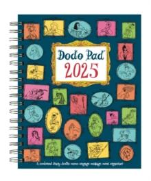 DODO PAD ORIGINAL DESK DIARY 2025 HARDCOVER- WEEK TO VIEW, CALENDAR YEAR DIARY