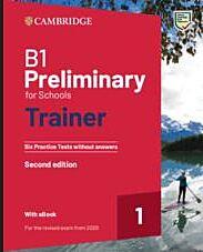 PET PRELIMINARY FOR SCHOOLS B1 TRAINER 1 ST/BK W/O ANSWERS ( PLUS  AUDIO  PLUS  EBOOK) 2022