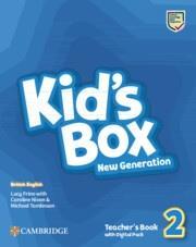 KID'S BOX NEW GENERATION LEVEL 2 TEACHER'S KBOOK ( PLUS DIGITAL PACK)