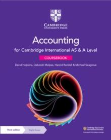 CAMBRIDGE INTERNATIONAL AS & A LEVEL ACCOUNTING COURSEBOOK WITH DIGITAL ACCESS (2 YEARS)