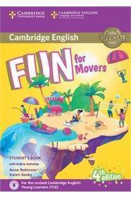 FUN FOR MOVERS STUDENT'S BOOK 4TH EDITION ( PLUS CD PLUS ONLINE) 2018
