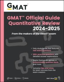 GMAT OFFICIAL GUIDE QUANTITATIVE REVIEW 2024-2025: BOOK  PLUS  ONLINE QUESTION BANK