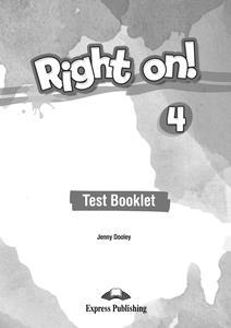 RIGHT ON 4 TEST BOOKLET
