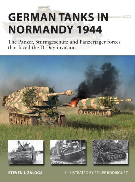 GERMAN TANKS IN NORMANDY 1944