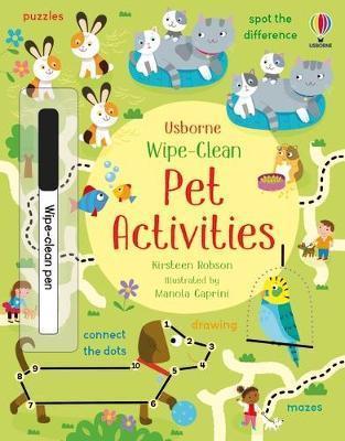 WIPE-CLEAN PET ACTIVITIES
