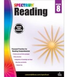 SPECTRUM READING WORKBOOK GRADE 8