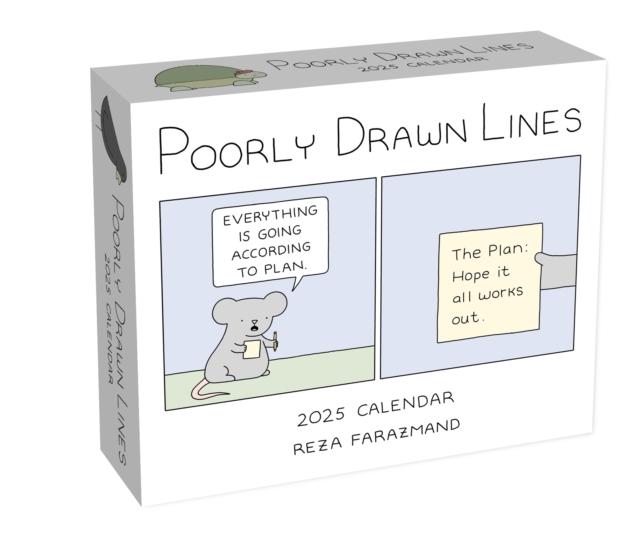 POORLY DRAWN LINES 2025 DAY-TO-DAY CALENDAR