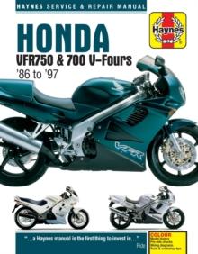 HONDA VFR750 & 700 V-FOURS (86 - 97) HAYNES REPAIR MANUAL