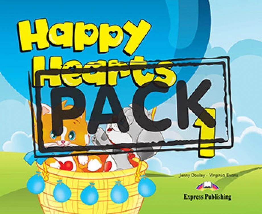 HAPPY HEARTS 1 STUDENT'S BOOK ( PLUS PRESS OUT & EXTRA OPTIONAL UNITS  PLUS STICKERS)