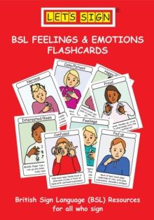 LET'S SIGN BSL FEELINGS & EMOTIONS FLASHCARDS