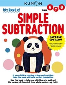 KUMON MY BOOK OF SIMPLE SUBTRACTION