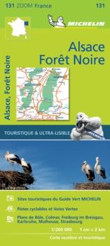 BLACK FOREST, ALSACE, RHINE VALLEY - ZOOM MAP 131