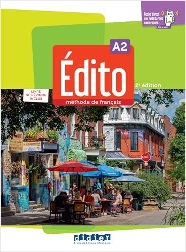 EDITO A2 ELEVE ( PLUS NUMERIQUE  PLUS DIDIERFLE.APP) 2ND ED