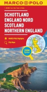 SCOTLAND MARCO POLO MAP
