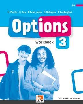 OPTIONS 3 WORKBOOK ( PLUS E-ZONE  PLUS  WORDLIST  PLUS  WRITING BOOKLET)
