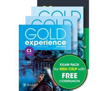MSU CELP C1 EXAM PACK (GOLD EXPERIENCE B2 STUDENT'S BOOK WITH APP, WORKBOOK, COMPANION, YORK PRACTICE TEST FOR MSU C1)