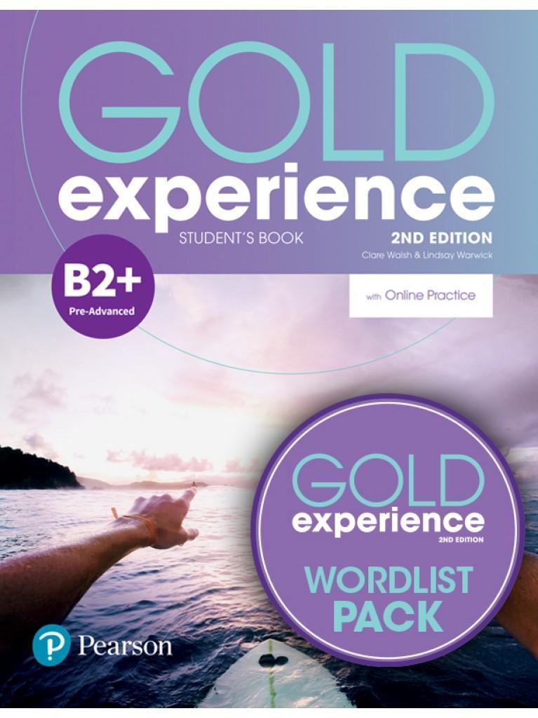 GOLD EXPERIENCE 2ND EDITION B2 PLUS  STUDENT'S BOOK ( PLUS ONLINE PRACTICE  PLUS WORDLIST)