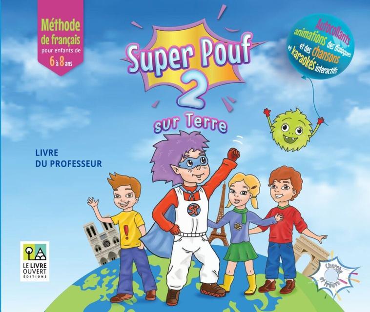 SUPER POUF! 2 LIVRE DU PROFESSEUR PACK