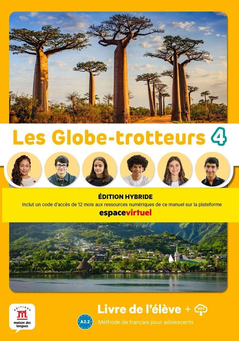 LES GLOBES TROTTEURS 4 LIVRE D' ELEVE (HYBRIDE EDITION)