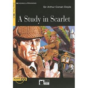 STUDY IN SCARLET LEVEL B2.1 (BK PLUS CD)
