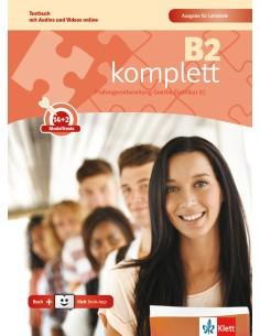 KOMPLETT B2 AUSGABE FUR LEHRENDE ( PLUS AUDIO  PLUS  VIDEO  PLUS KLETT BOOK APP)