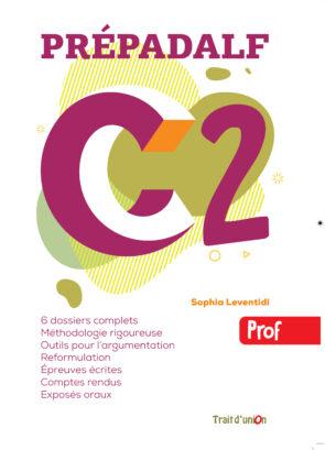PREPADALF C2 NOUVEAU PACK PROFESSEUR