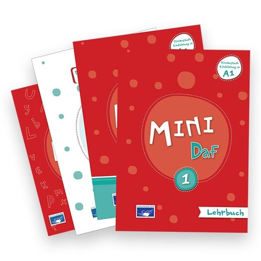 MINI DAF 1 PAKΕΤ (LEHRBUCH, ARBEITSBUCH, WORTERHEFT, LERNZIELKONTROLLEN, CD)