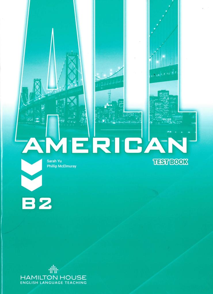ALL AMERICAN B2  TEST BOOKLET