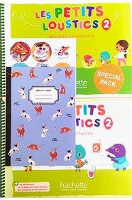 SUPER PACK LES PETITS LOUSTICS 2 (LIVRE DE L'ELEVE  PLUS  CAHIER D'ACTIVITES  PLUS  CADEAU SURPRISE)