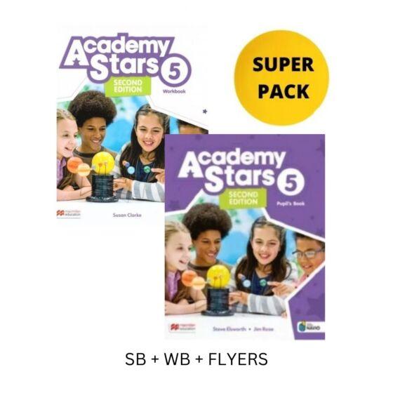 ACADEMY STARS 5 SUPER PACK (STUDENT'S BOOK, WORKBOOK, FLYERS)