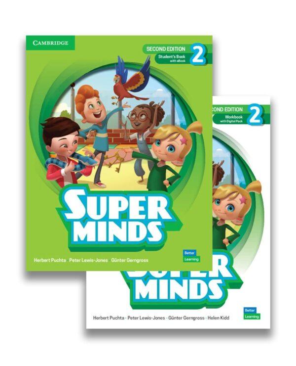 SUPER MINDS 2 SUPER PACK (STUDENT'S BOOK  PLUS  WORKBOOK  PLUS  WORDLIST) 2025